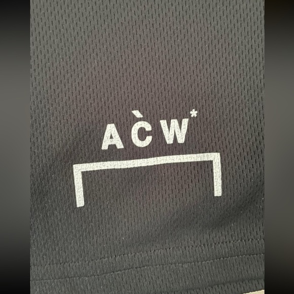 A Cold Wall Black Mesh Shorts Mens Size Large - Picture 4 of 4